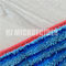 Regelen de Natte de Zwabberstootkussens van huishoudenmicrofiber het blauwe stootkussen van de de zijde natte vlakke schoonmakende zwabber van de streepdraai harde