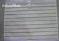 De witte Streep Geweven Natte Zwabber van Microfiber van de Koraalvacht Zelf adhensive vult 30 * 40cm op