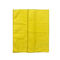 Het afwijking Gebreide Polyamide van de de Stoffen Gele 40x40 Door buizen geleide Polyester van Microfiber Schoonmakende